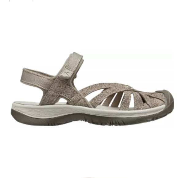 KEEN Women's Rose Sandals, Brindle/Shitake - Picture 1 of 6